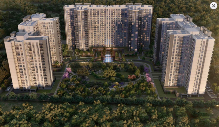 Godrej Royale Woods Top View Bangalore Devanahalli